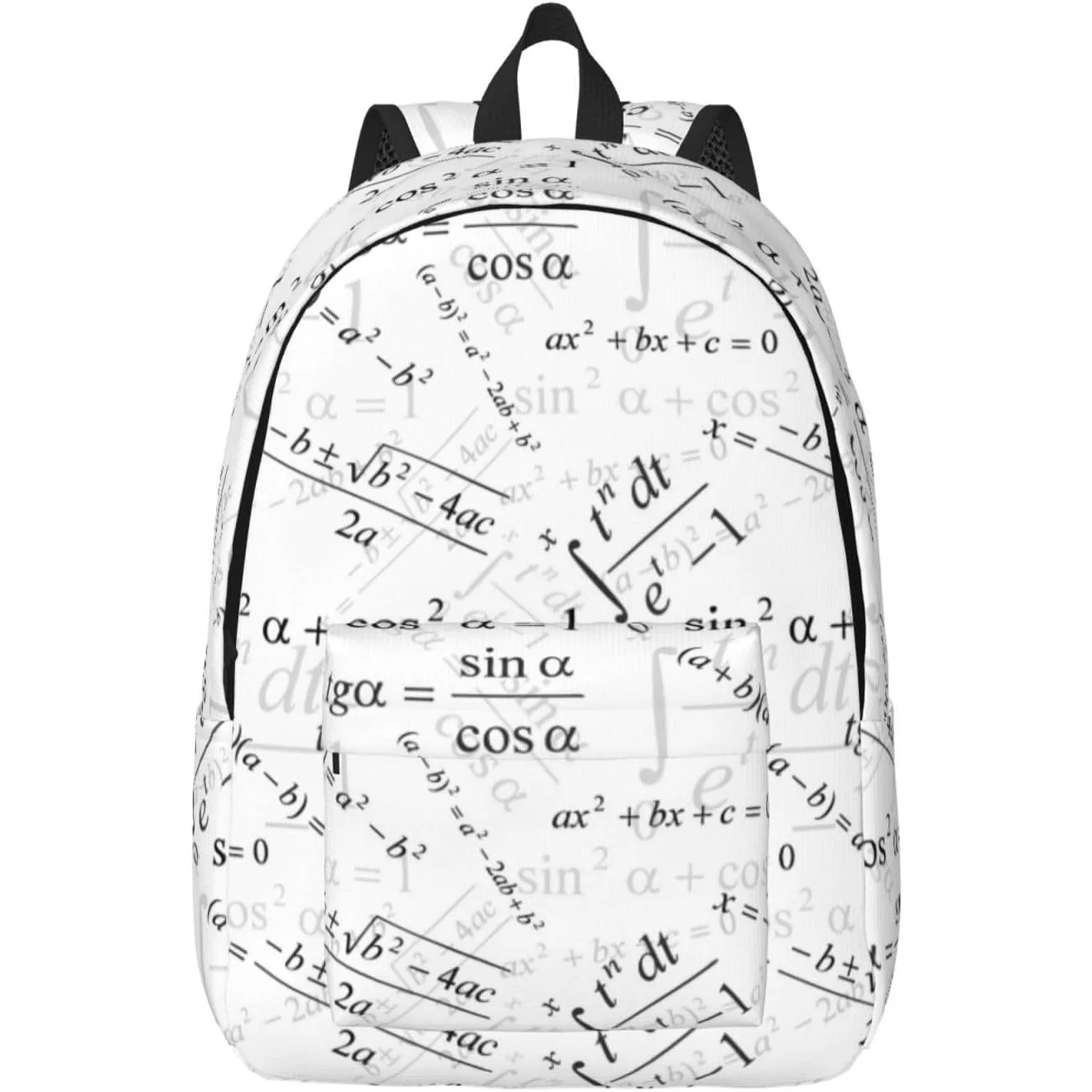 

Travel Laptop Backpack - Print equation Math Computer Canvas Backpack Bag with Adjustable Straps