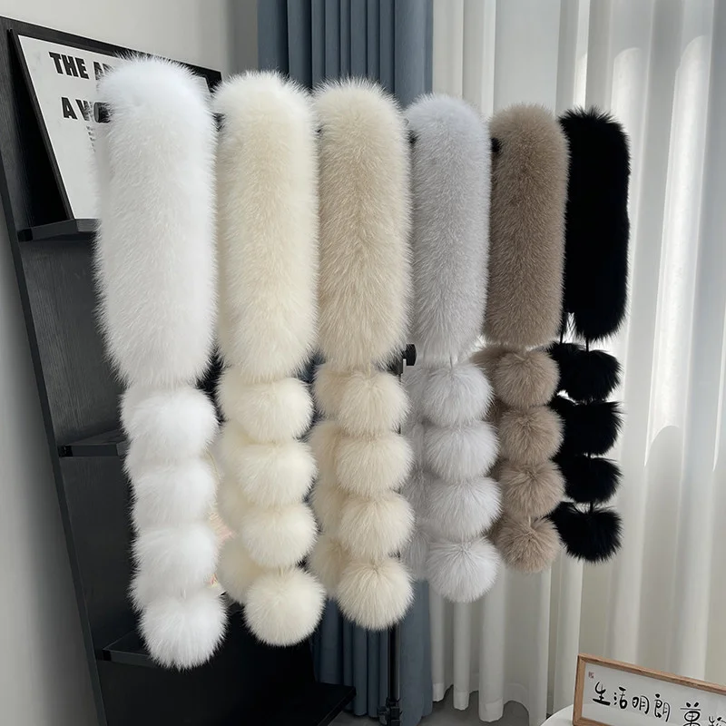 Long Natural Fox Fu… - image