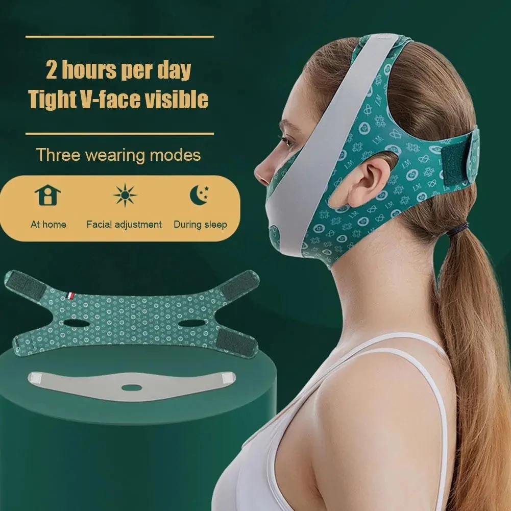 Face V Shaper Facial Slimming Bandage Relaxation Lift Up Belt Shape Lift Reduce Double Chin Face Thining Band Massage Hot Sale