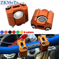 Motorcycle ATV 22mm 28mm Handlebar Clamp Handlebar Risers Adapter Bar Clamps For KTM Honda Kawasaki Yamaha Suzuki Universal