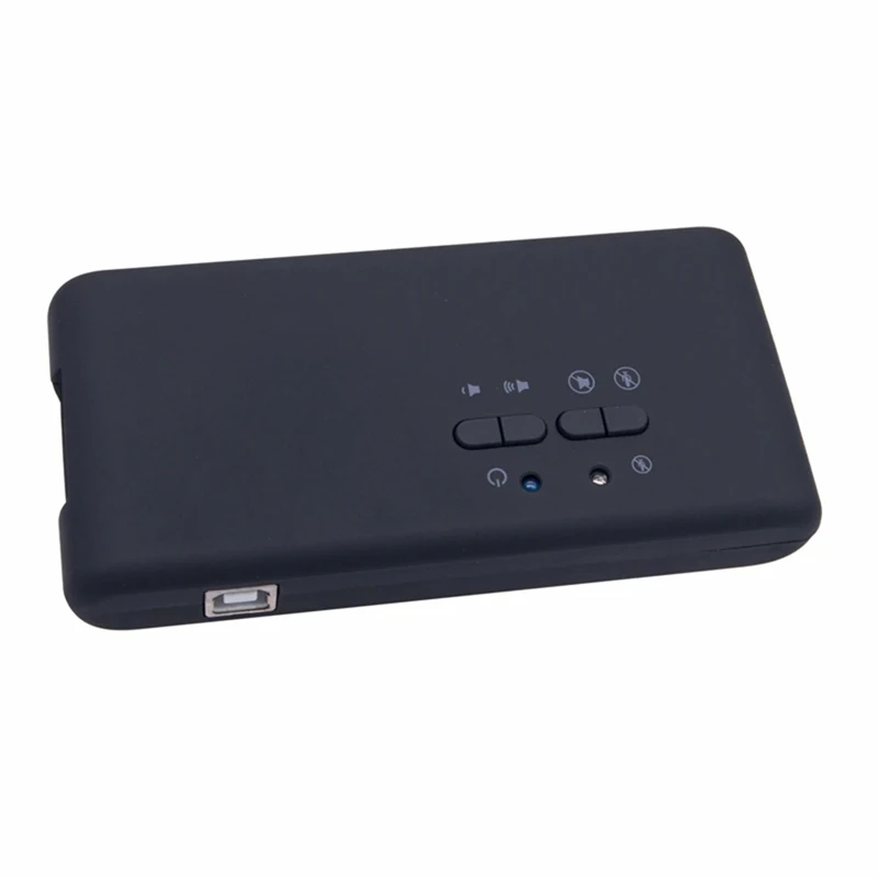 USB Sound Card CM6206 Chipset 7.1 Stereo Optical External Audio Card Black USB Hid Class Spec 8 Channel DAC Output