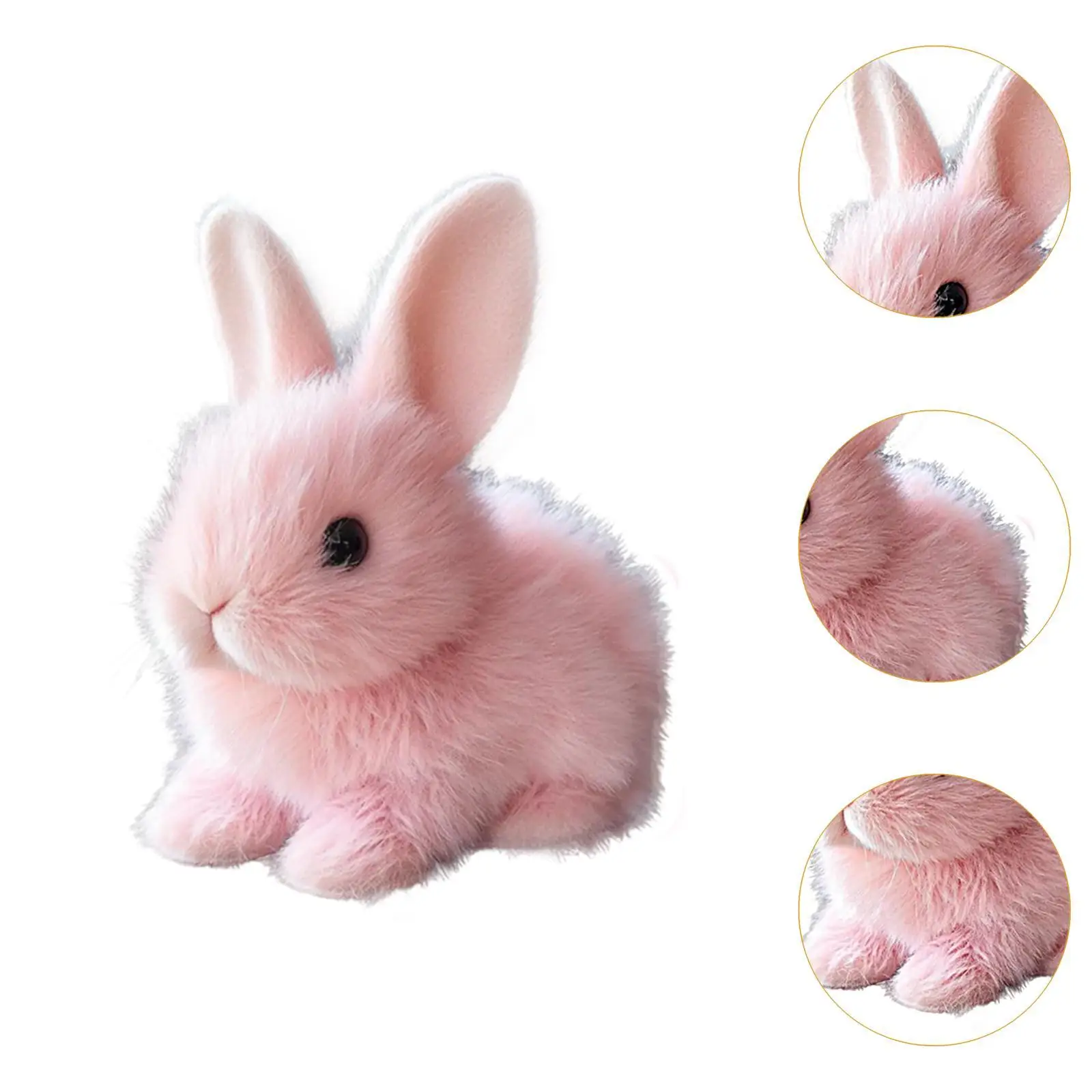 Electronic Plush Bunny Electronic Pet Toy Educational Toy Realistic Interaction