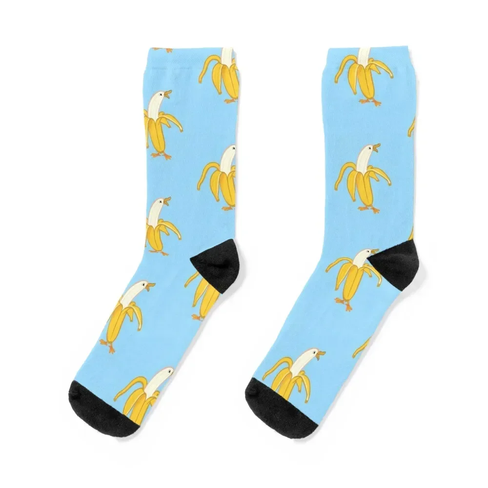 

Banana Duck Socks Men's japanese fashion Socks Girl Men's