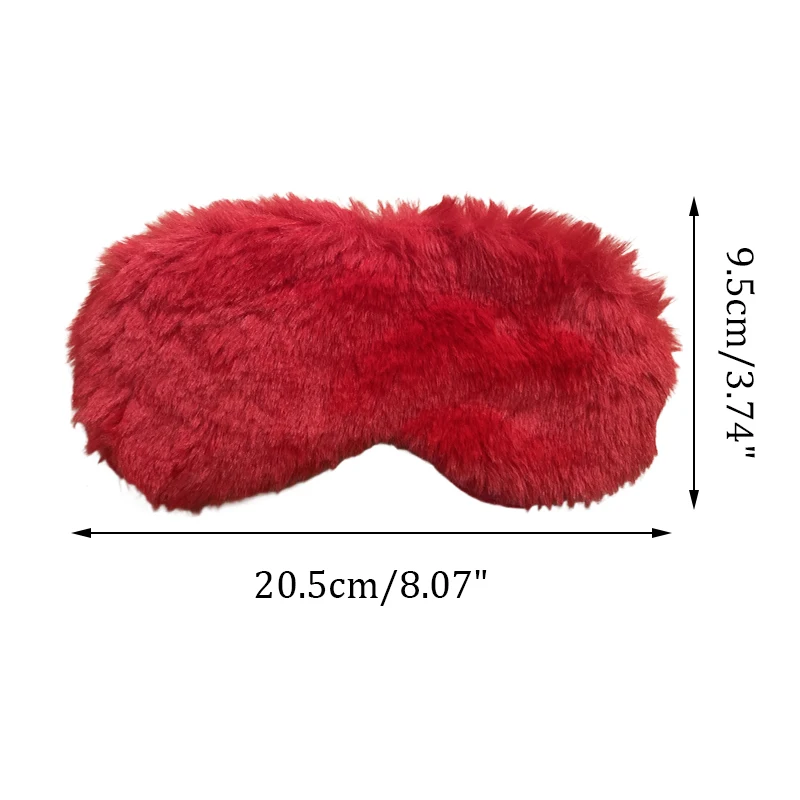 Personalized Rabbit Hair Eye Mask Custom Sleep Mask Plush Cute Bridesmaids Gift Sleep Masks Fur Cozy Bachelorette Gift