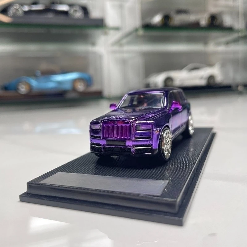 For SC Rolls-Royce Cullinan 1:64 scale replica alloy car model collection piece decorative item