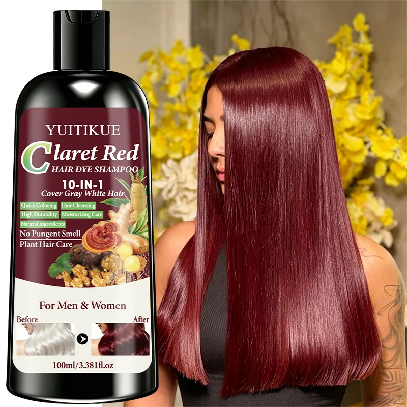 YUITIKUE 10 in 1 Sampo Pewarna - Hair Spray Color ulasan dan harga