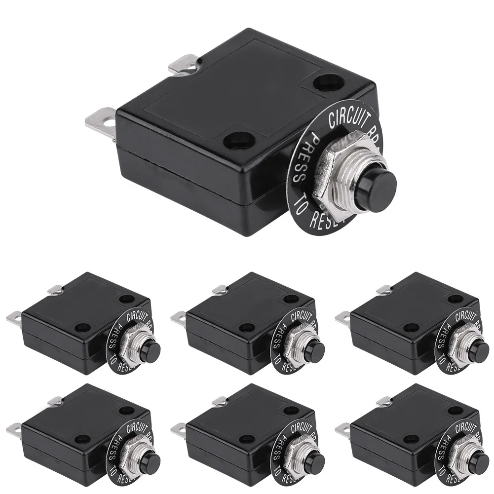 Reset Thermal  Manual Reset Circuit Breaker Manual Reset Thermal  Circuit Breaker Over Current Overload Protector