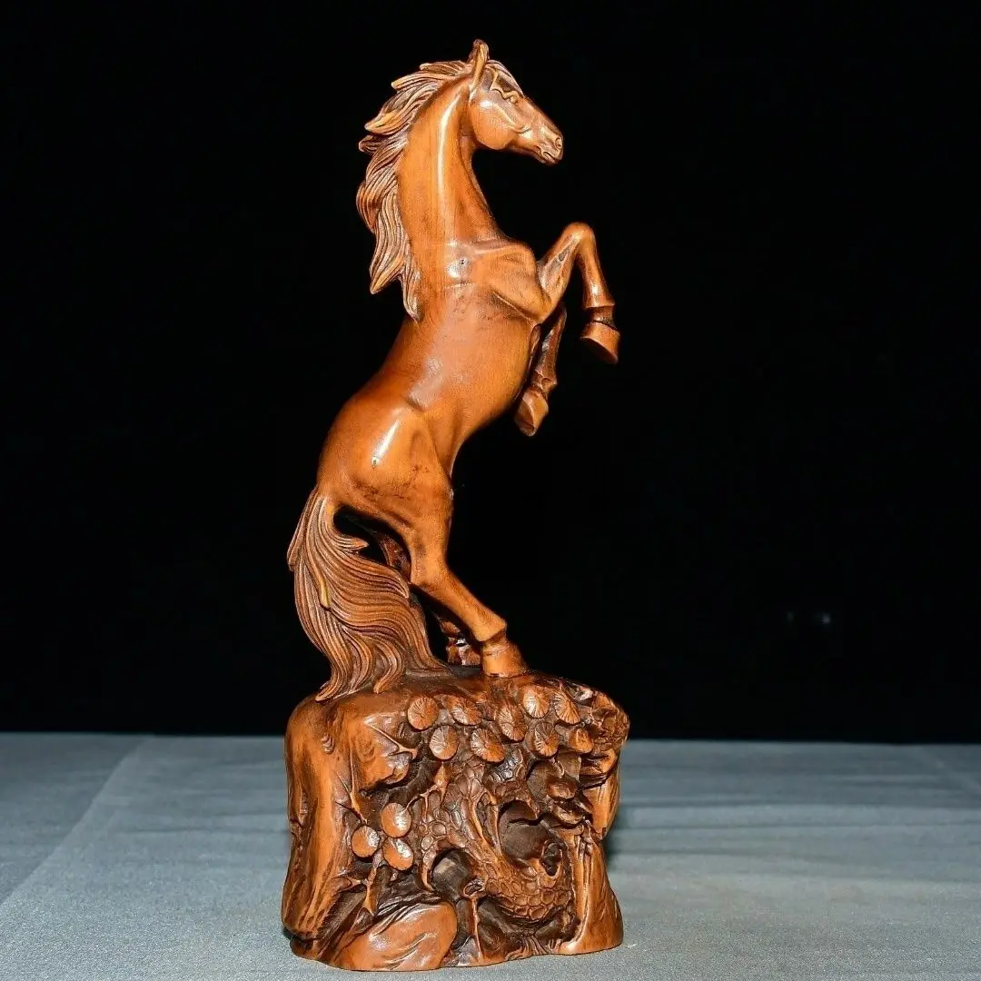 Leaping horse Statue Figurine Desktop Ornaments Home Decoration Crafts Tea Pet Decor