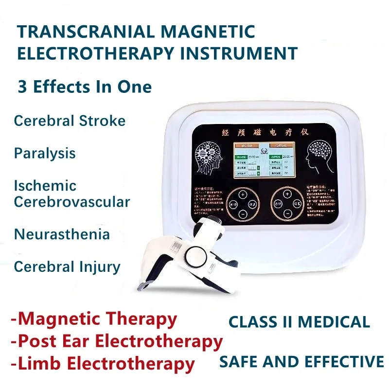 Electroterapia magnética transcraneal RTMS para adultos, niños y ancianos