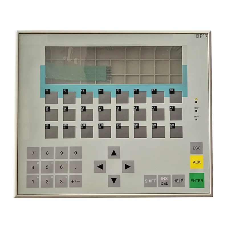 For Siemens OP17 6AV3617-1JC00-0AX1 6AV3 617-1JC00-0AX1 Keypad Protective Film + Plastic Shell Housing B Style