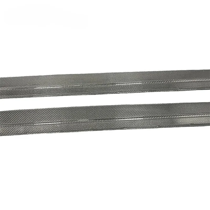 High Quality MP Style Carbon Fiber Side Skirts Auto Exterior Modification Accessories For 5 Series G30 F90 M5 Short Wheelbase