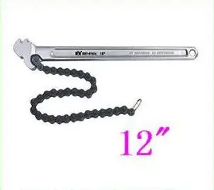 

BESTIR taiwan made excellent quality tool steel oil filter 12" chain type wrenches car working tools NO.07413