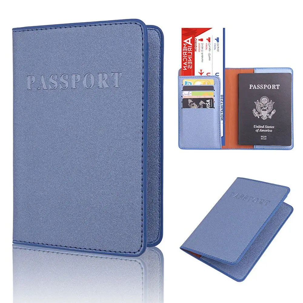 

Unisex New Card Protector Credit Card Holder Wallet Card Holder Passport Case Cover Passport Holder ID Card Case