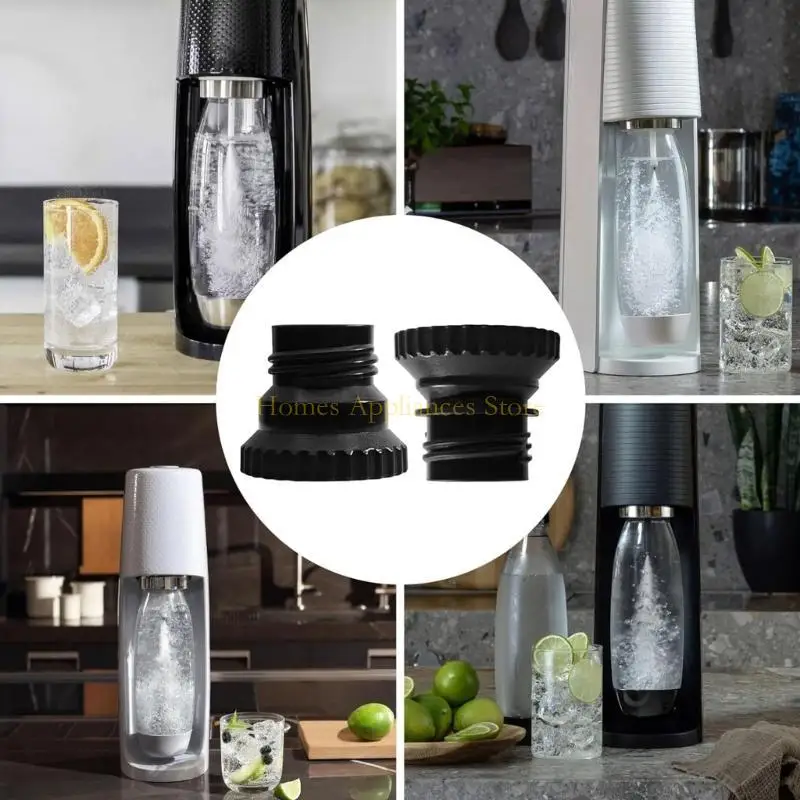 D0ABボトルアダプタープラスチック材料ソーダスボトルアクセサリー炭酸飲料用