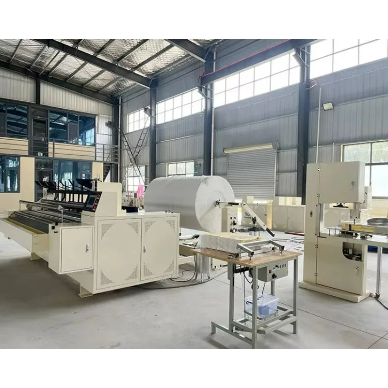 Customized New Style Fully Automatic Toilet Paper Making Machine Mini Toilet Paper Machine Toilet Paper Winding And Packing Mach