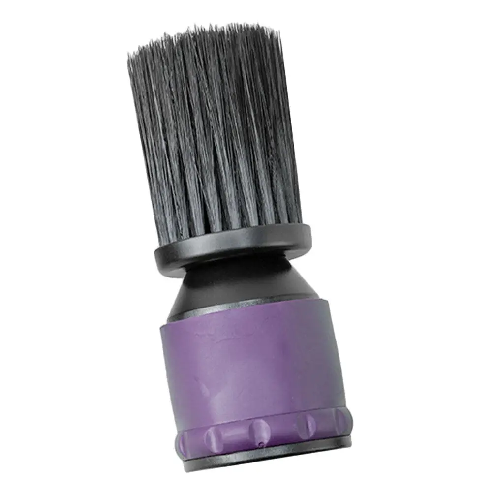 High-Quality Soft-Bristle Barber Neck Duster Cleaning Brush for Hair Dryer Attachment Easy Install Portable Lightweight
