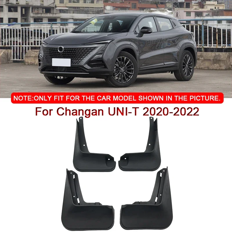 

Fit For Changan UNI-T 2020-2022 Car Styling ABS Car Mud Flaps Splash Guard Mudguards MudFlaps Front Rear Fender Auto Accessories
