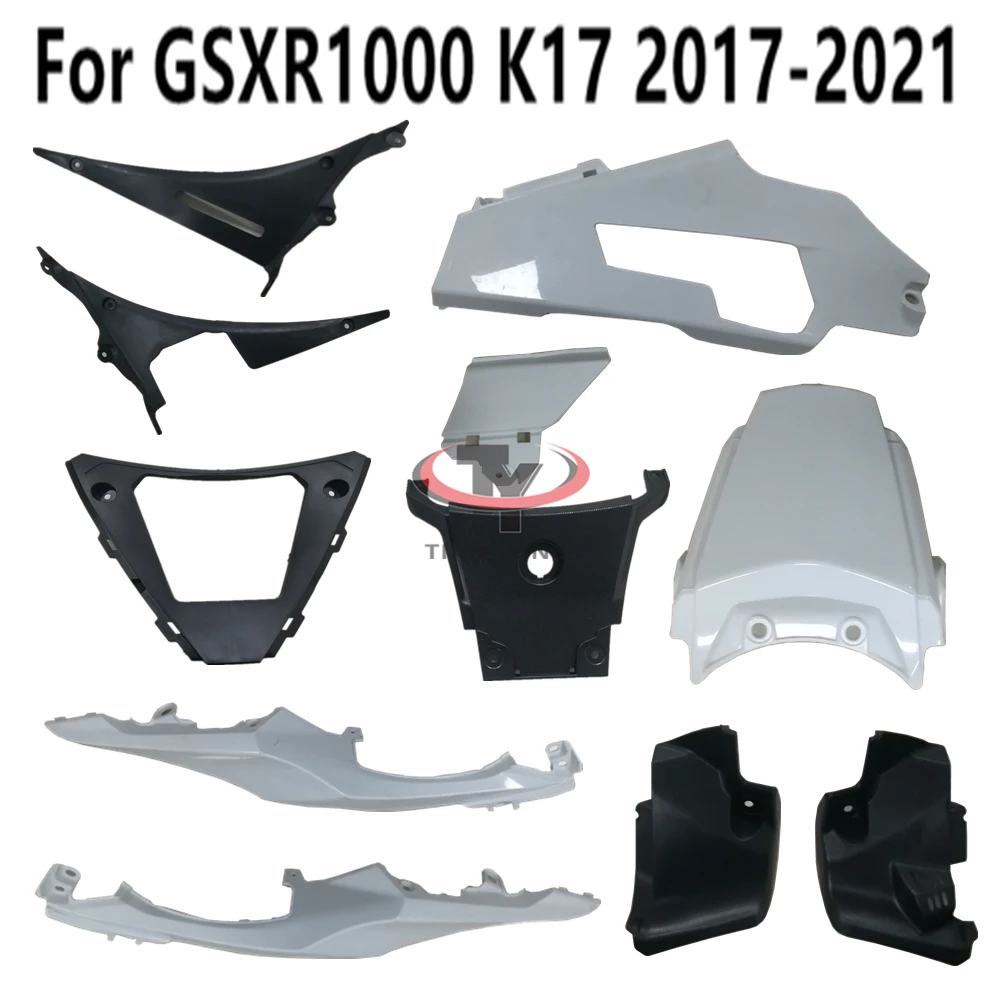 Unpainted Plastic parts Fairing Accessories For GSXR1000 GSXR 1000 K17 2017 2018 2019 2020 2021 Injection Bodywork Components