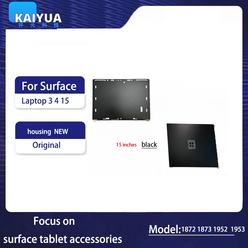 

Для Microsoft Surface Laptop 3 4 5 15 дюймов 1872 1873 1952 1953 1978 1979 LCD задняя крышка с откидным корпусом оригинальная