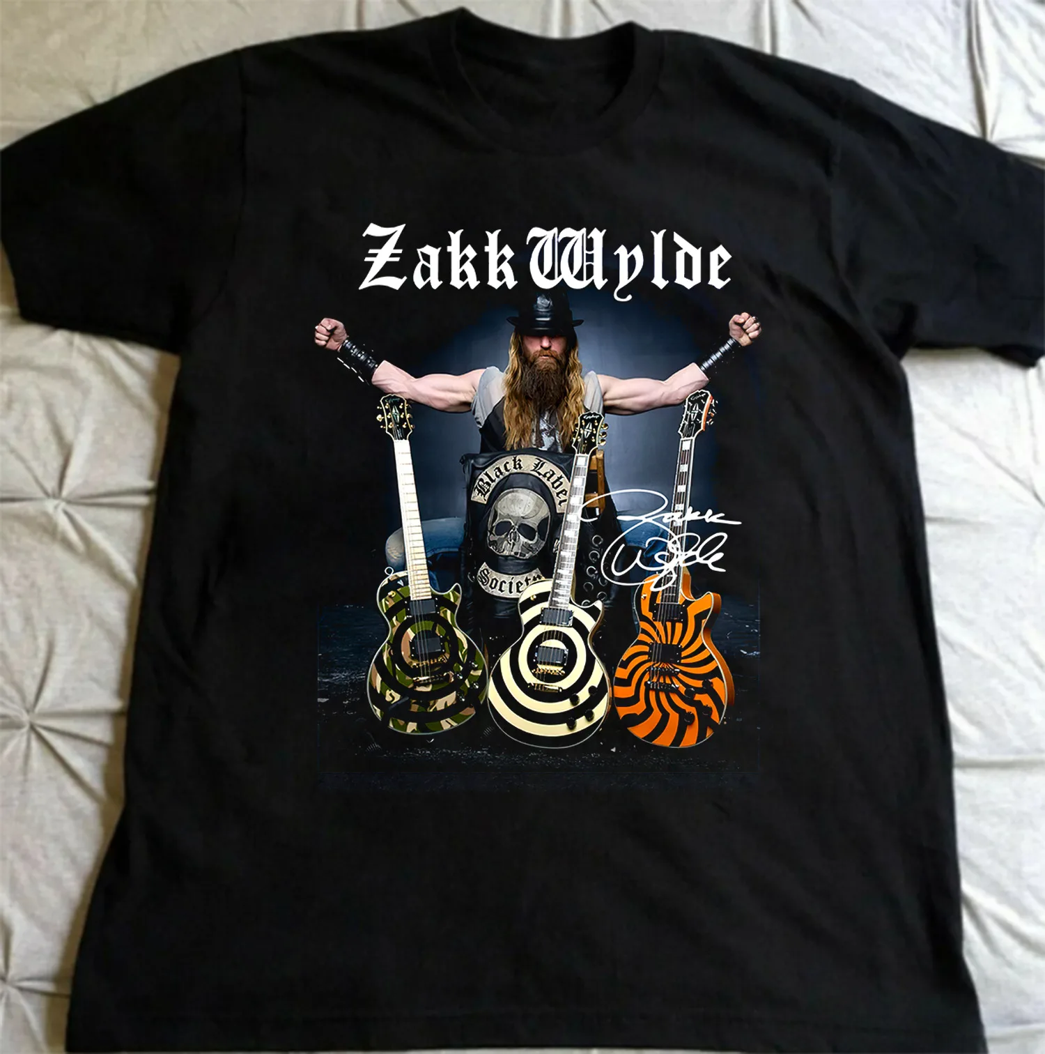 HOT Zakk Wylde Tee Men T Shirt S-5XL Signature EL368