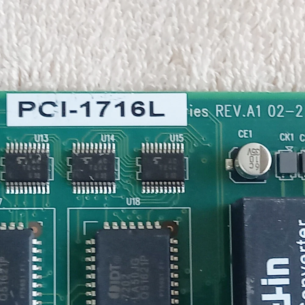 Kartu penangkap Data multifungsi Bus PCI untuk Advantech PCI-1716L REV A1