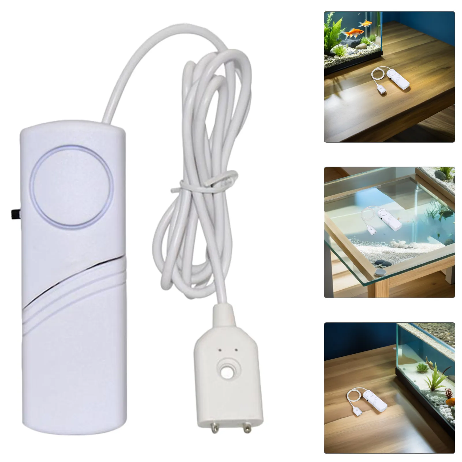 

Water Leak Alarm High Sensitivity Water Sensor for Basement Kitchen Bathroom Pool Tank Moisture Detection