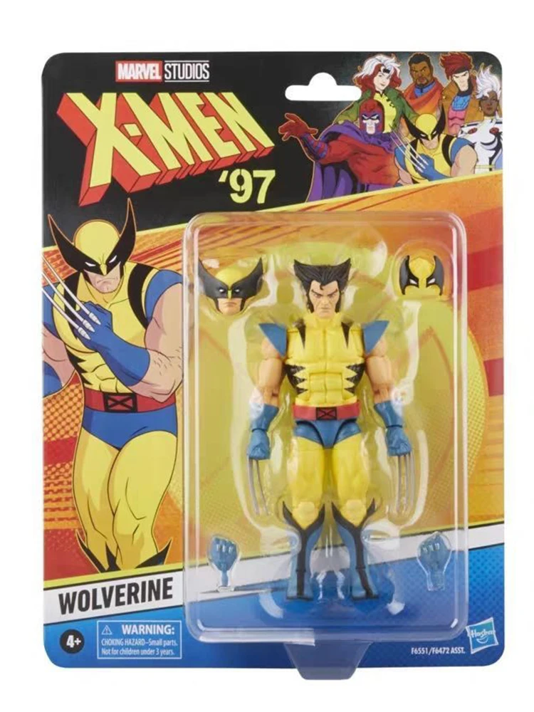 

Wolverine Figure In Stock Legends X-Men '97 Rogue Magneto Action Figures Gk Statue Model Doll Collect Room Decora Desk Toys Gift