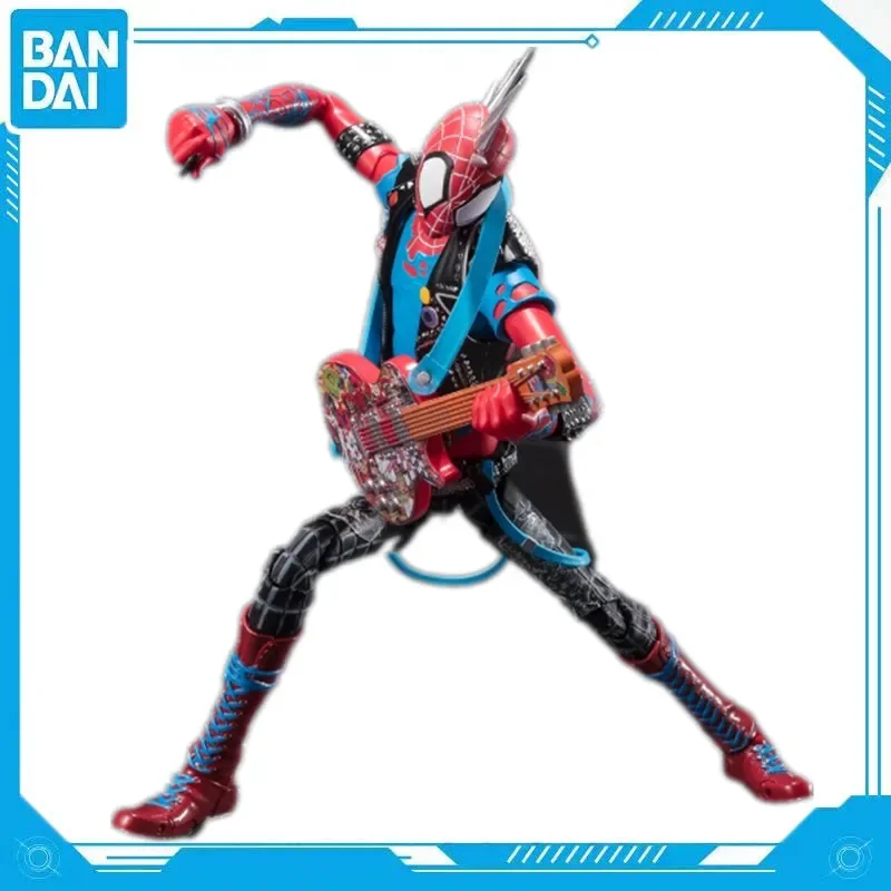 شخصية حركة أنيمي Bandai-Spiderman ، S.H.Figuarts ، دمية جامع ، ألعاب PVC ، الرجل العنكبوت ، حول الآية العنكبوتية