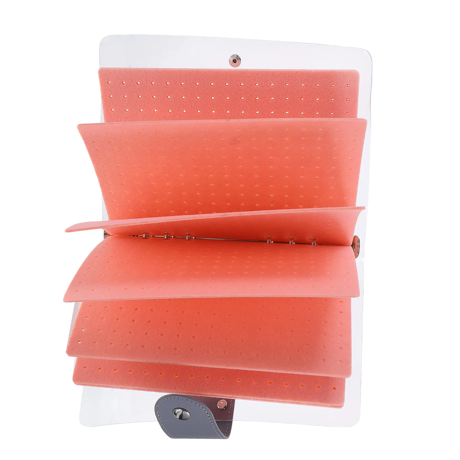 

Enamel Pin Organizer Book Large Capacity Elegant Brooch Display Holder Compact Pin Badge Storage Organizer Brooch Holder