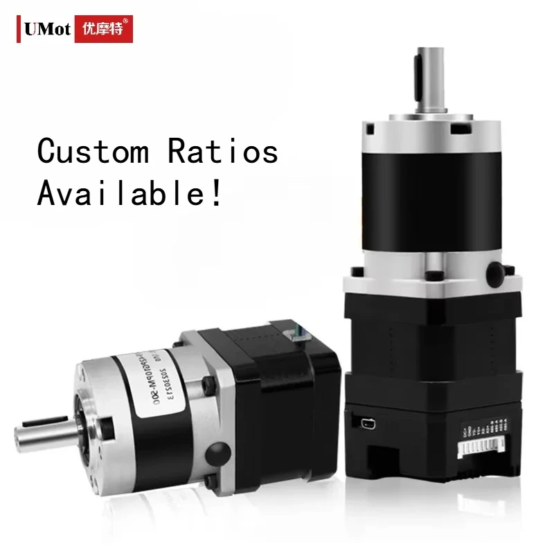 

UMOT Precision HoldingTorque 0.27Nm-0.52Nm Stpepper Motor Nema17/Nema23 Planetary Gear Stepper Motor Reducer Backlash≤30 Arcmin
