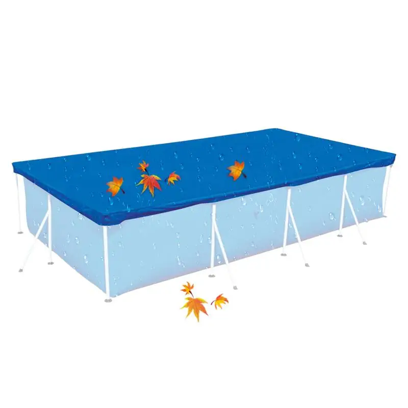 

Covers For Ground Pools Windproof Ground Pool Cover 400x211cm Reusable Thickened Tarps For Home Spa Bath Center Hotel Water Park