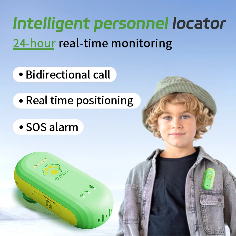 Osobisty Inteligentny Lokalizator GPS Wyłączony SOS Bezprzewodowy Alarm 4G Lokalizator Dzieci Seniori Starszy PC Śledzenie Widok Aplikacja Android LBS GSM Starszy