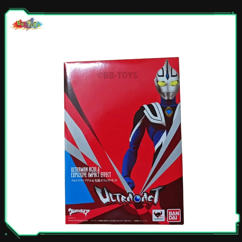 Bandai Ultra-ACT Ultraman Series Agul figura de acción de Anime súper movible, caja Original coleccionable, juguetes terminados, en Stock