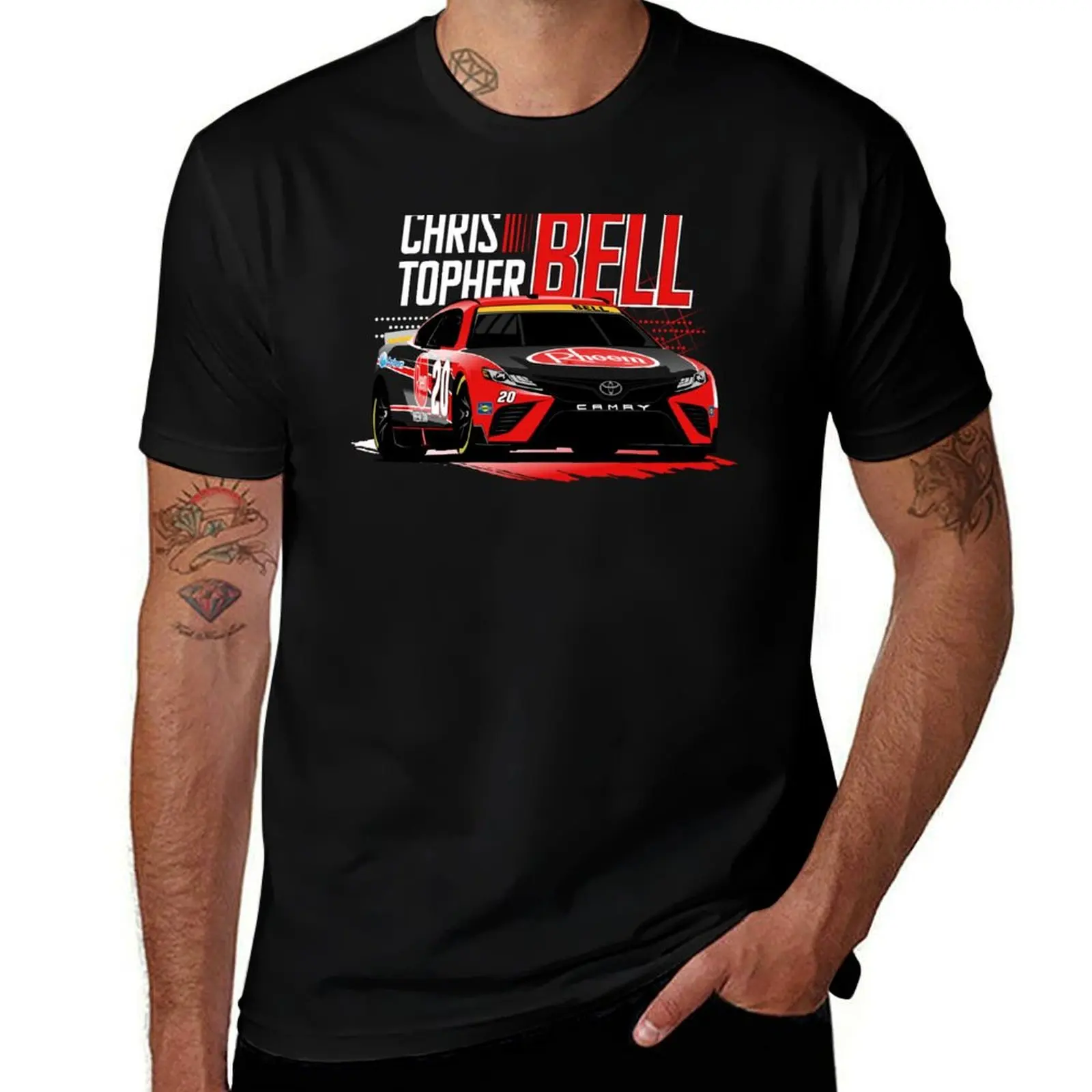 

Christopher Bell 2022 Nascar Playoffs T-Shirt Louboutins Luxury man mens funny t shirts