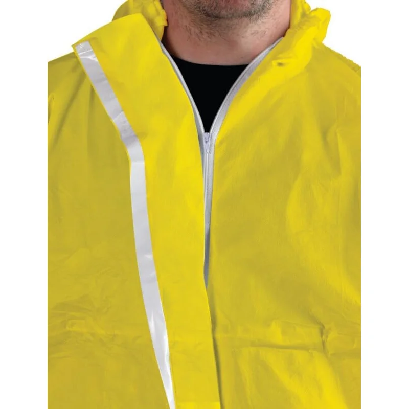 10 Peices Ansell 2300 Standard - Model 111 Ansell Healthcare MICROCHEM By AlphaTec Series 2300  Chemically Protective Coverall