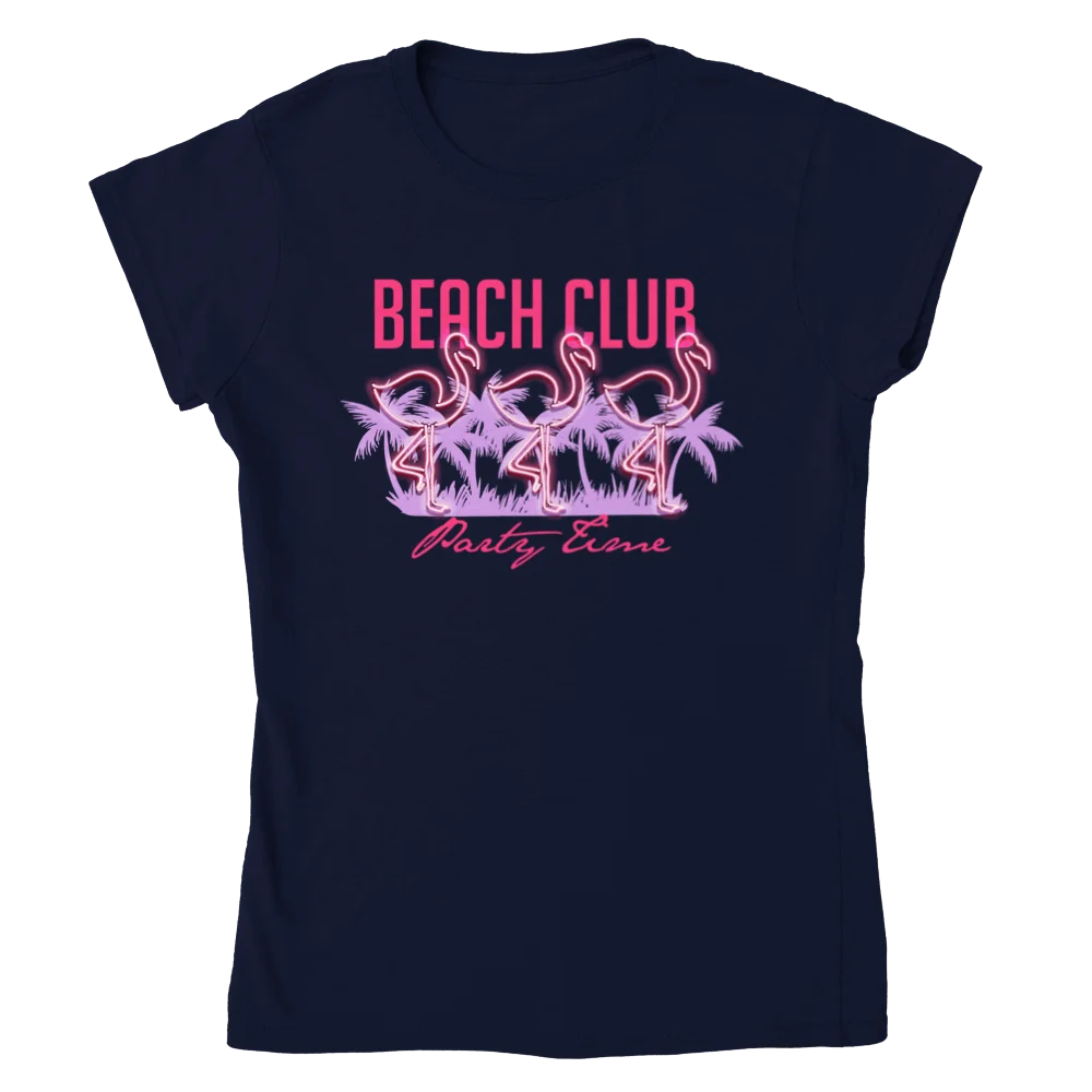 Beach Club - Party Time Womens T-shirt