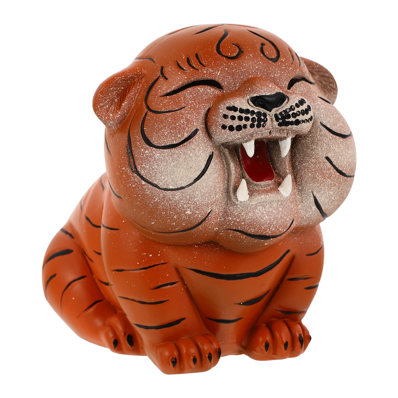

Tiger Modeling Ceramic Piggy Bank Creative Kids Saving Bank Adorable Tiger Shaped Money Box New Year Gift Home Desktop Decor