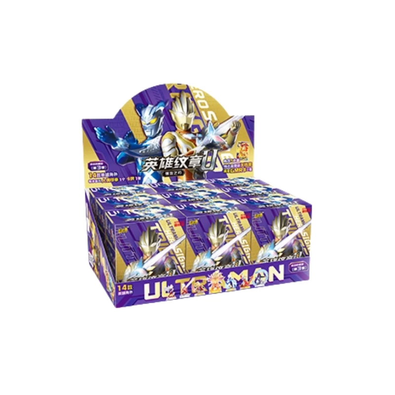 KAYOU公式正規品 ウルトラマンシリーズ ドール アニメカード キャラクター周辺グッズ コレクション玩具 子供のお祭りギフト オリジナルボックス