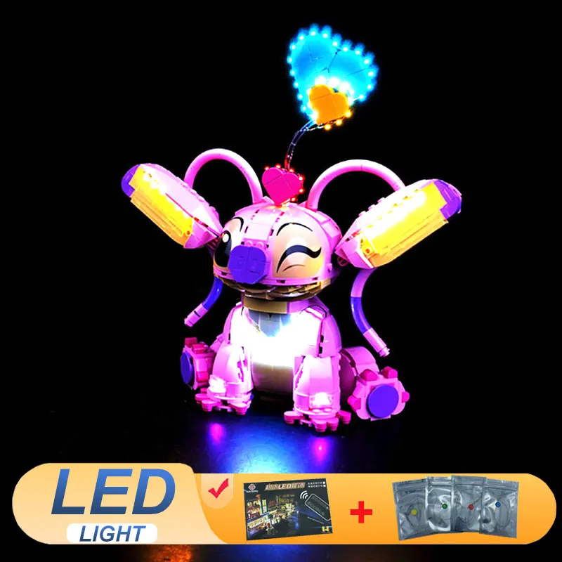 

Комплект светодиодных фонарей для LEGO Angel 43257, декоративная лампа для подруги, подарок «сделай сам» (не включает строительные блоки, наборы кирпичей, наборы моделей)