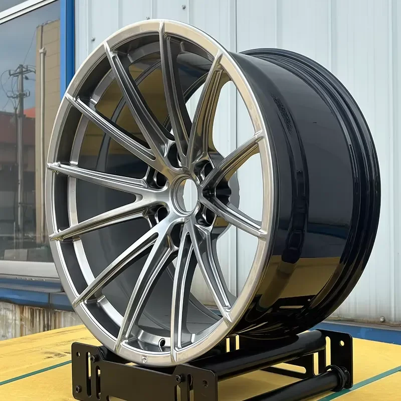 XiangLun Deep Concave Forged Wheels 5x112 5x120 5x114.3 17-22 Inch Hyper Black Monoblock Rims for E Class S Class GLC 3 Series X