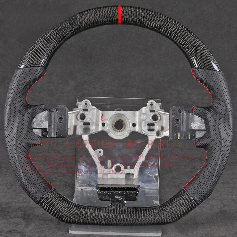 For Volkswagen Steering Wheel Horn Cover Sti Carbon Fiber Custom Horn Shell Decorative Cover