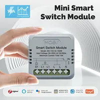 MOES Tuya ZigBee Smart Switch Module Electricity Consumption Monitor Timer Diy Breaker Light Switch 1 Gang Support Alexa Google