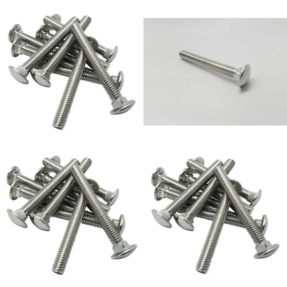

Stainless Steel 3/8-16 X 3 Inch Carriage Bolts, 18-8 Grade, Natural Finish, Pack of 25, Heavy Duty Fasteners