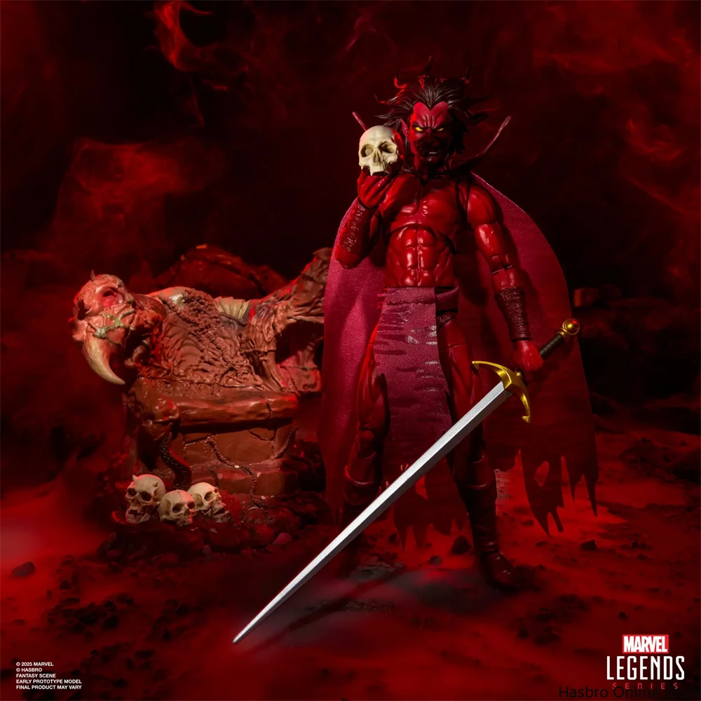 Hasbro Marvel Legends Series Marvel’s Mephisto with Infernal Throne Collectible 6-Inch Action Figure Toy G2104