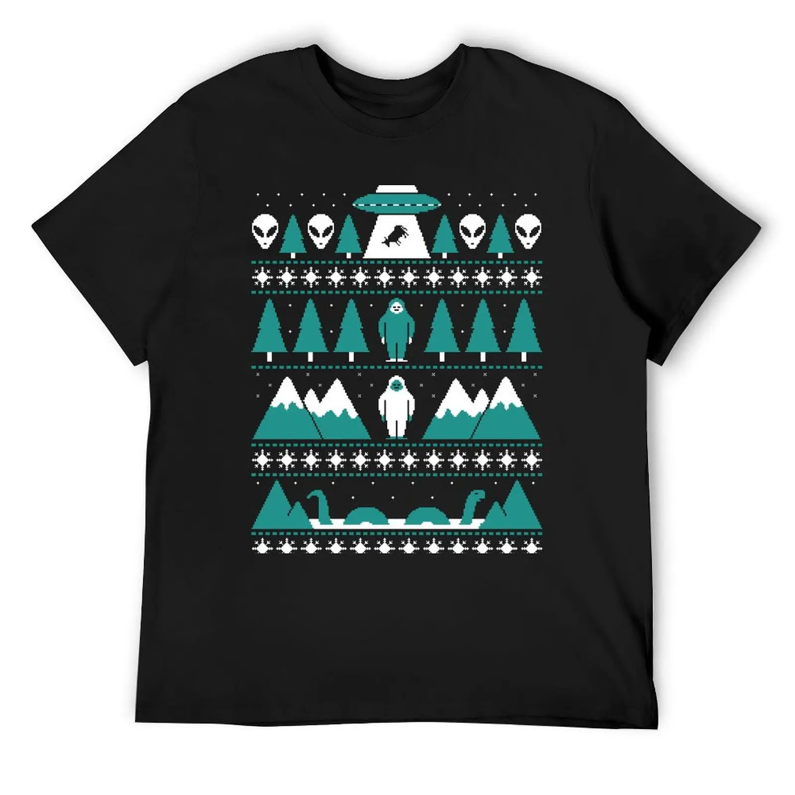 Paranormal Christmas Sweater T-Shirt vintage anime shirt oversizeds cute tops mens t shirts