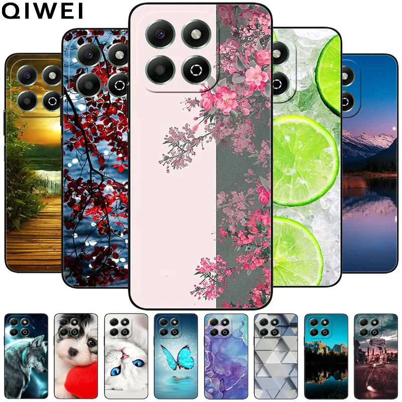 For Honor X6S Case Landscape TPU Silicone Beautiful Phone Cases for Honor X6 / X6A / X 6S Protector Bumper Soft Cover X 6 6A 4G