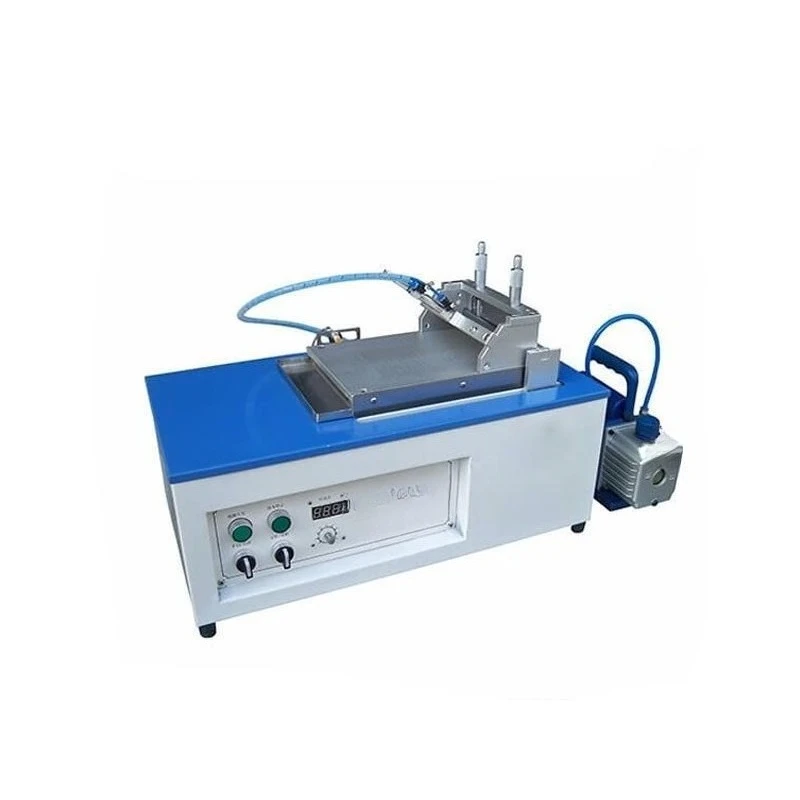 Laboratory electrode coating machine with vacuum chuck and 100-250mm scraping