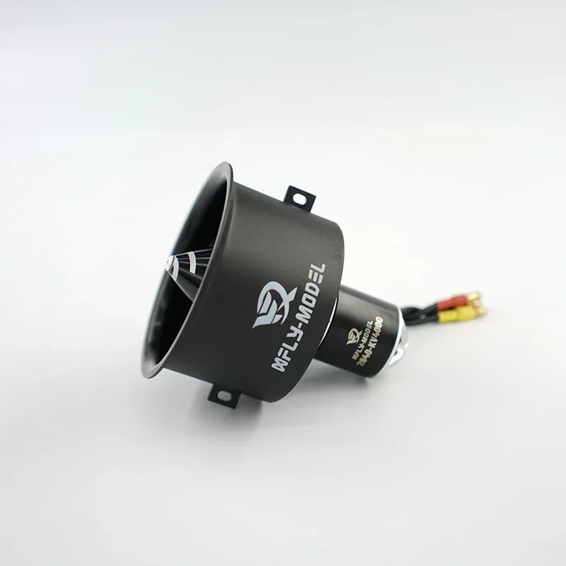 Xfly 64mm 12 Blade EDF Ducted Power Unit Electric Ducted Fan 2840-KV3200 External Rotation 4S RC Outrunner Brushless Motor
