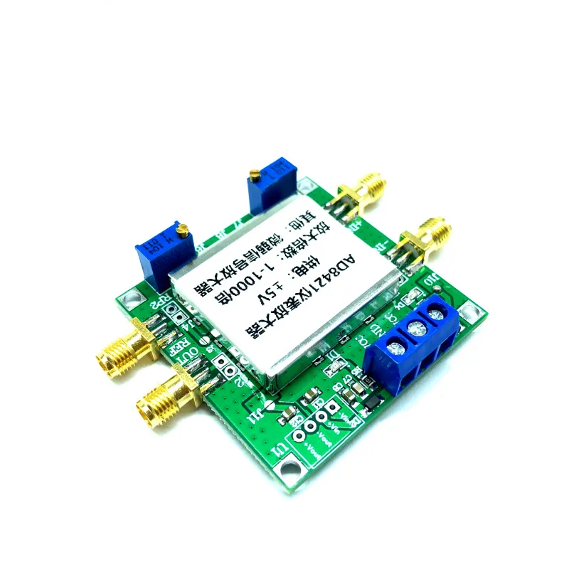 

AD8421Amplifier Module Instrumentation amplifier Millivolt Microvolt Small Signal With Shielding Box Single and Dual Power Suppl