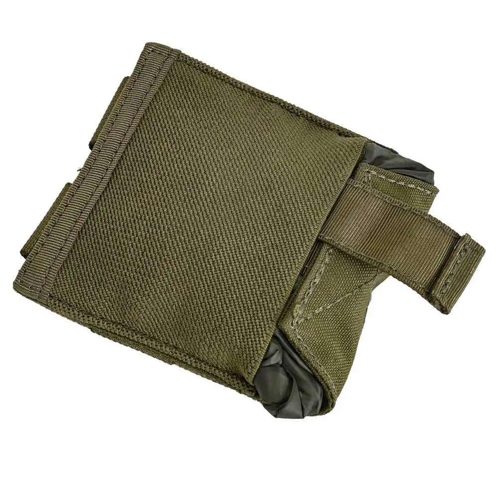 Tactifans MOLLE Folding Cummerbund Dump Pouch Speed Mil-Grade Elastic Ultra Lightweight Magazine Tactical Hunting Accessories